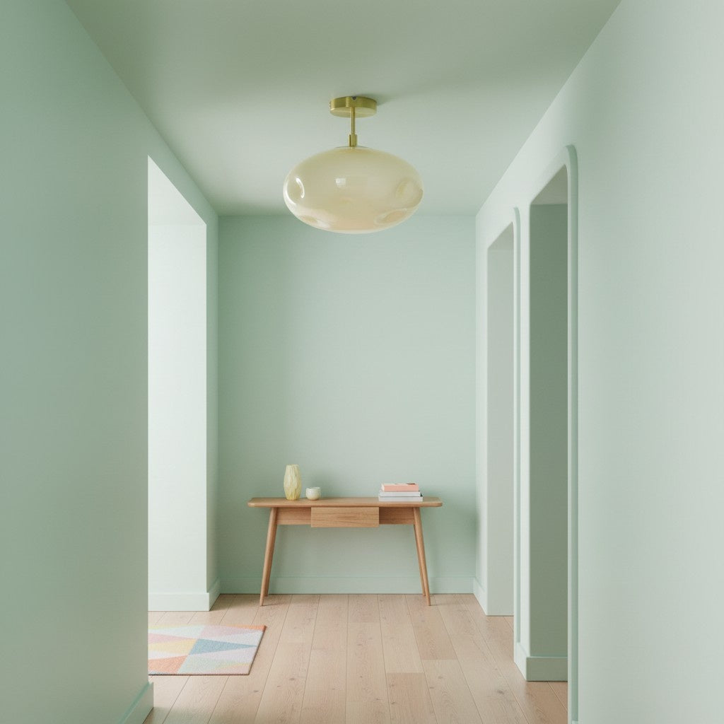 Orra Ceiling Lamp – Sculptural Globe Design Modern Minimalist Versatile for Living Room