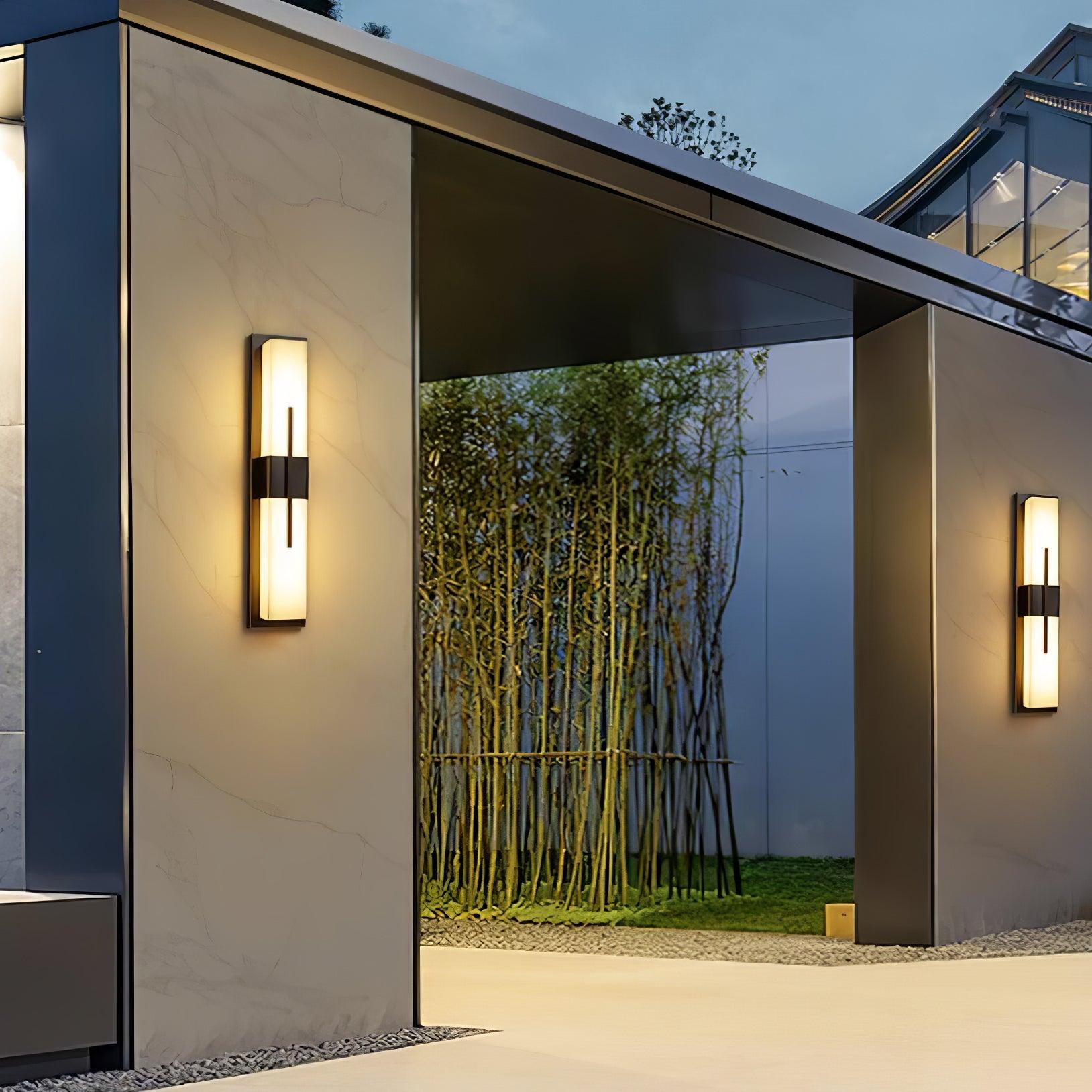 Outdoor Wall Light - Waterproof Modern Exterior Lamp for Porch & Garden