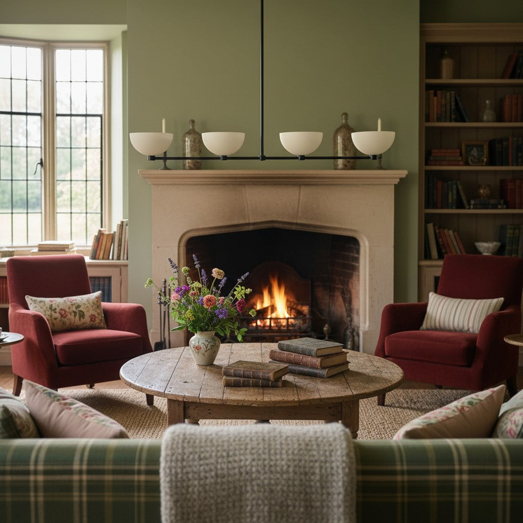 Metio Dome Elegante Kronleuchterleuchte – Dekorative Deckenleuchte für Zuhause