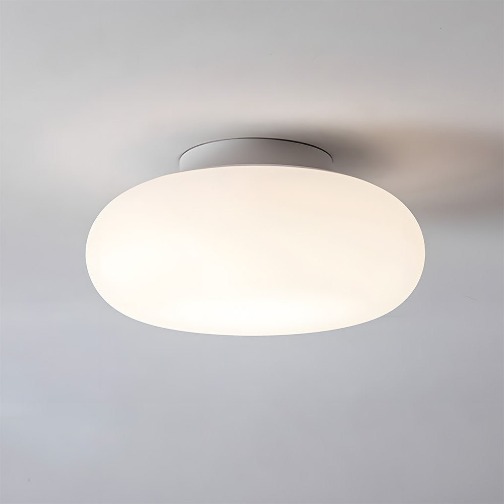 Modern Iron Ceiling Light - Round lampshade Fixture for Bedroom