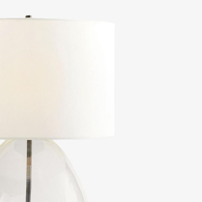 Sustaina Sustainable Glass Lamp - Recycled Materials and Contemporary Style for Reading Corner