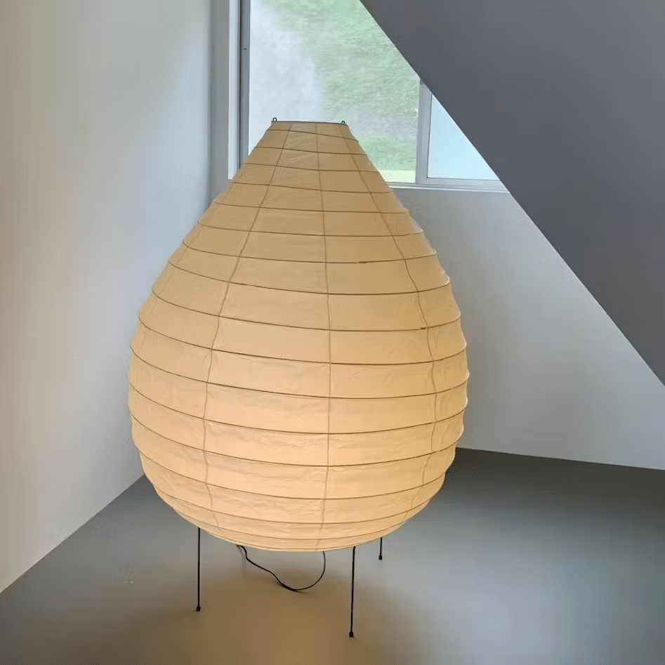 Stehlampe aus Washi-Papier – Laternendesign für Wohnzimmer &amp; Schlafzimmer