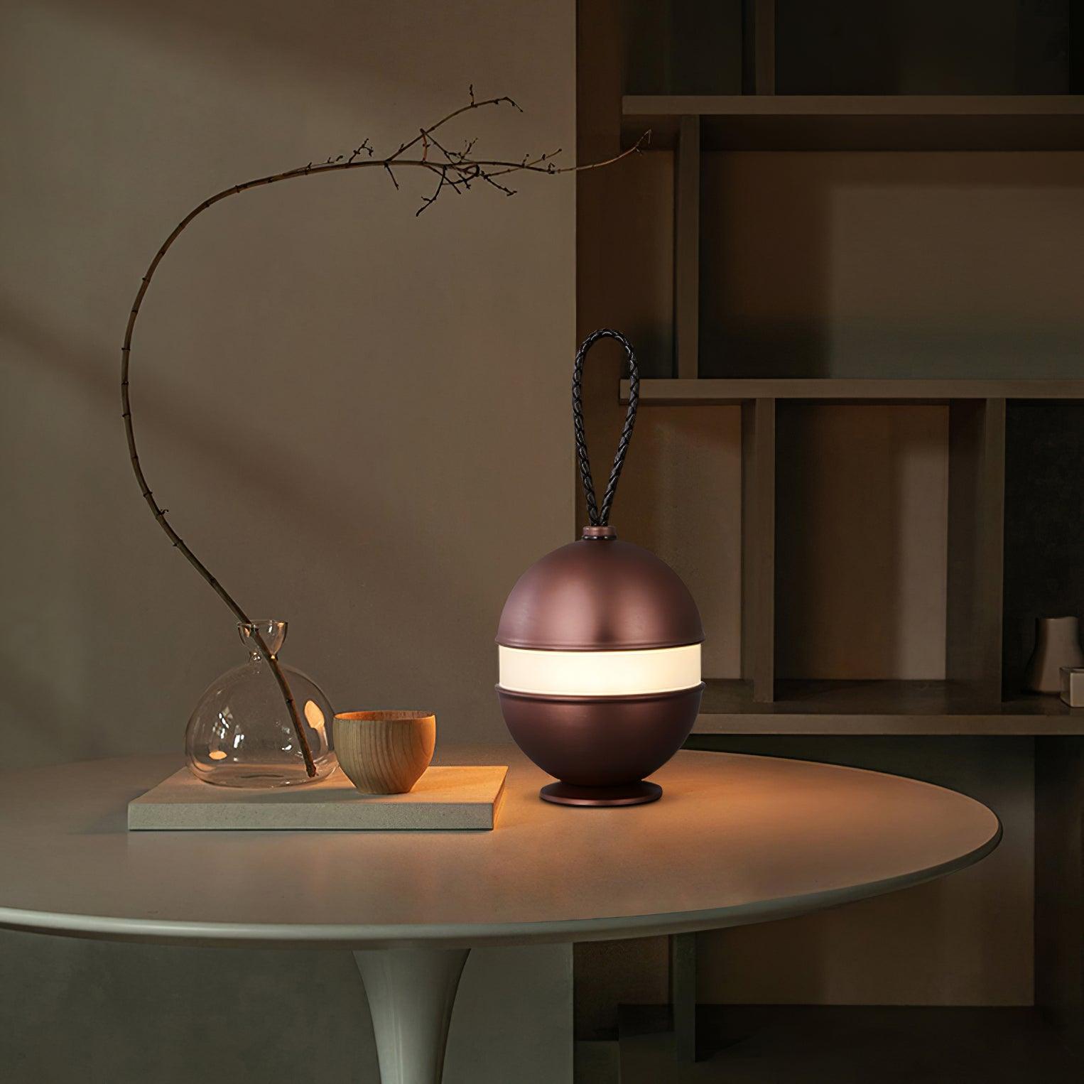Tragbare Akku-Tischlampe – Touch-Licht für drinnen &amp; draußen