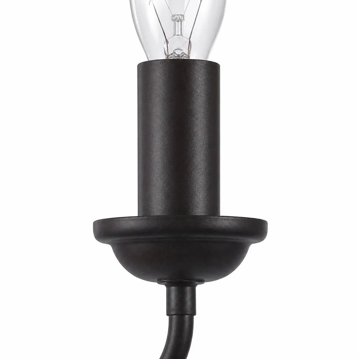 E14 lamp holder detail; bulb not included