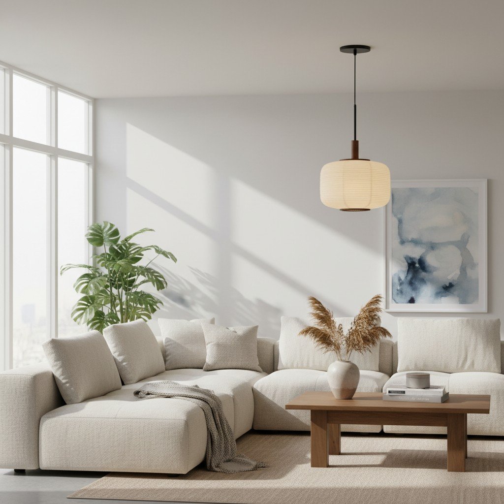 Tivo Pendant Light - Geometric Metal Design - Modern Ceiling Lighting for Dining Room or Kitchen