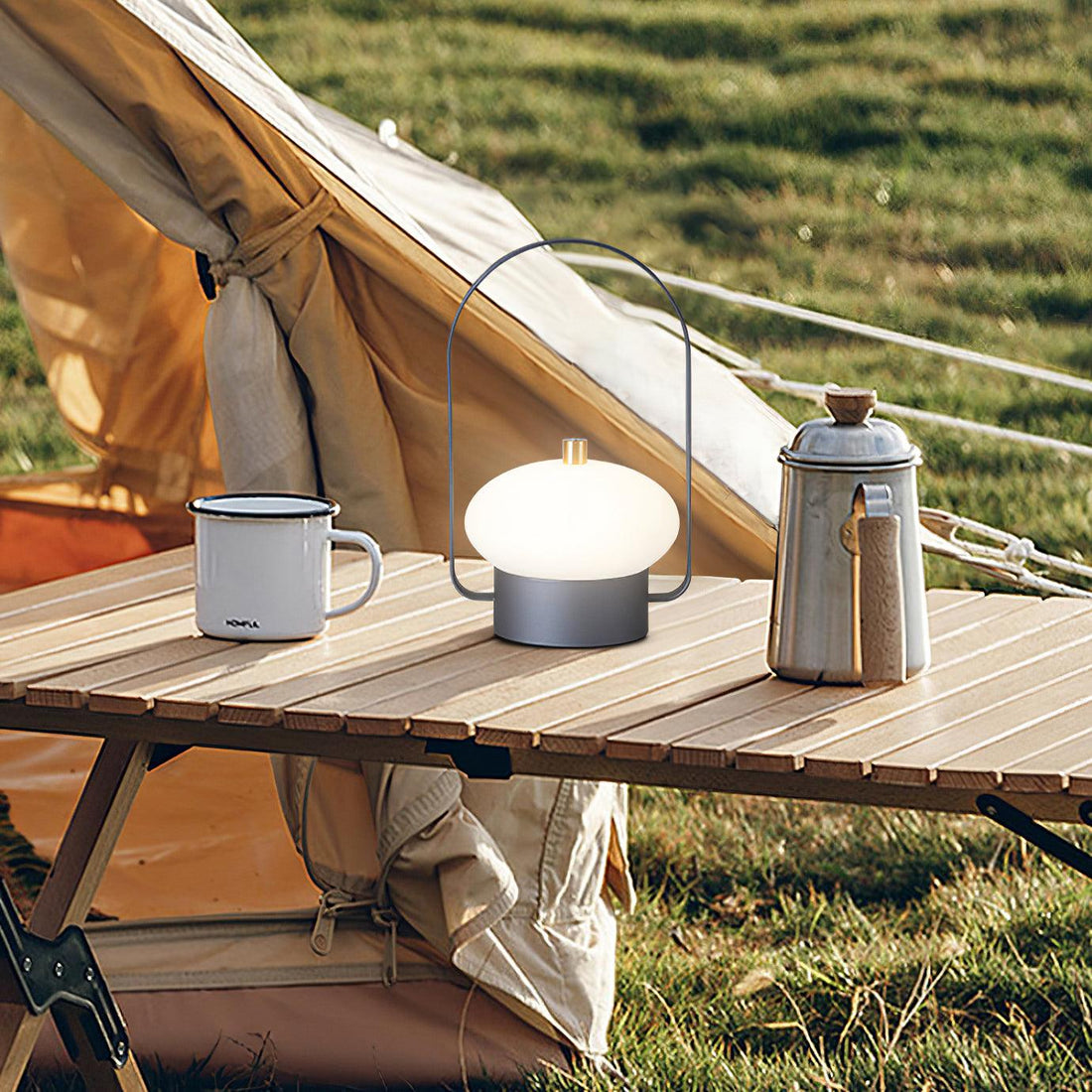 Portable Table Lamp - Built-in Battery - Ideal for Home
