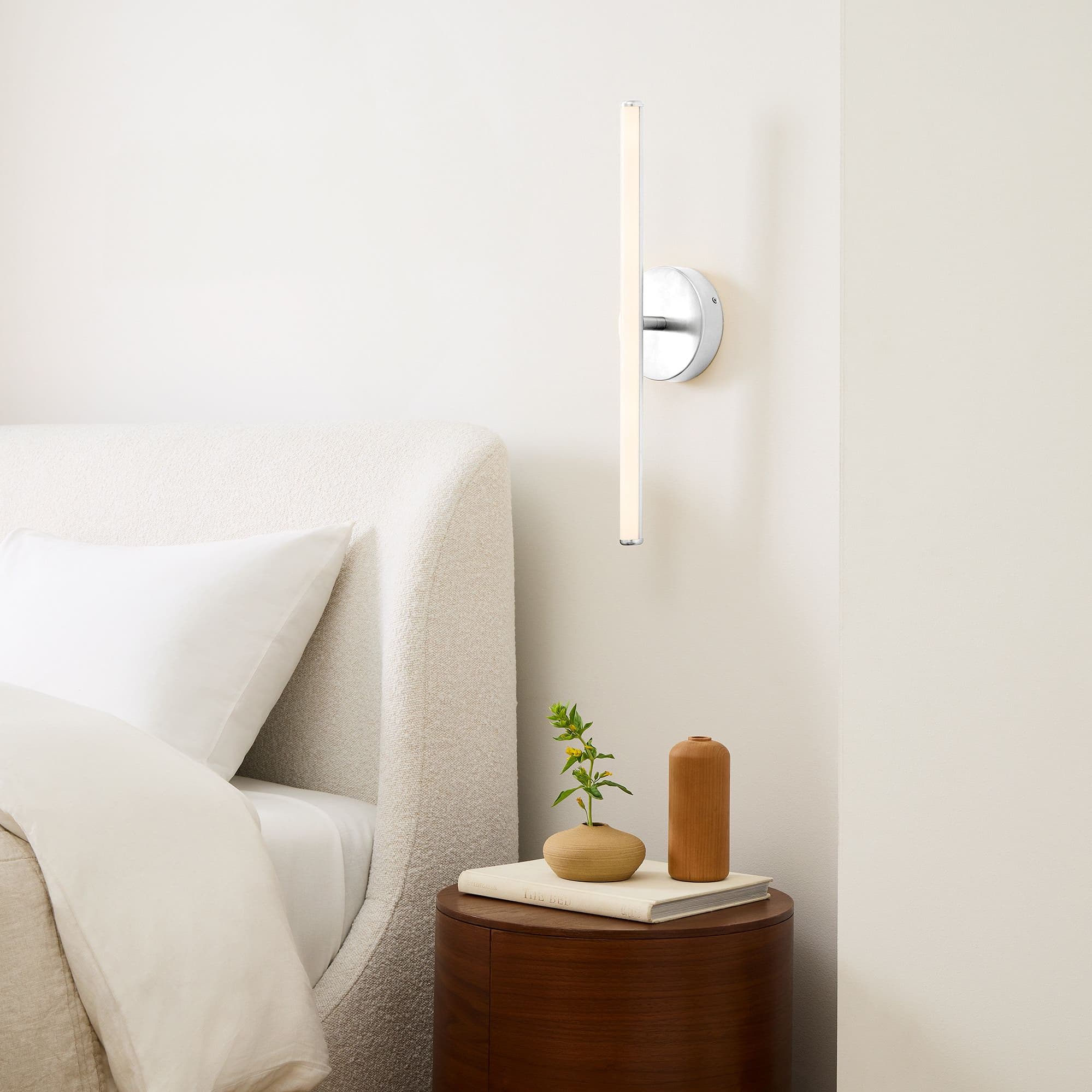 Voro Modern LED Wall Sconce - Metal Bathroom & Hallway Lighting Fixture