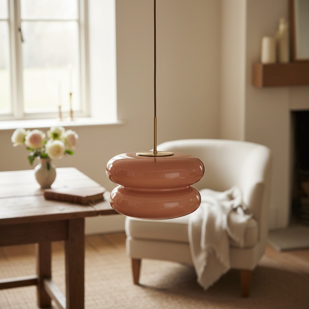 Orra Opalglas Pendelleuchte - Moderne Hängelampe