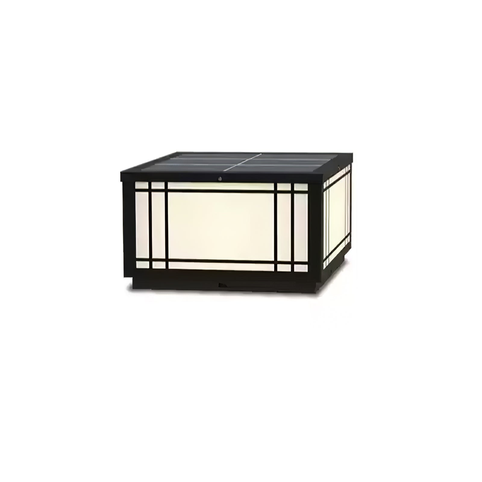 Solar Cube Laterne Außenlampe - Moderne Garten &amp; Terrasse Ambientebeleuchtung