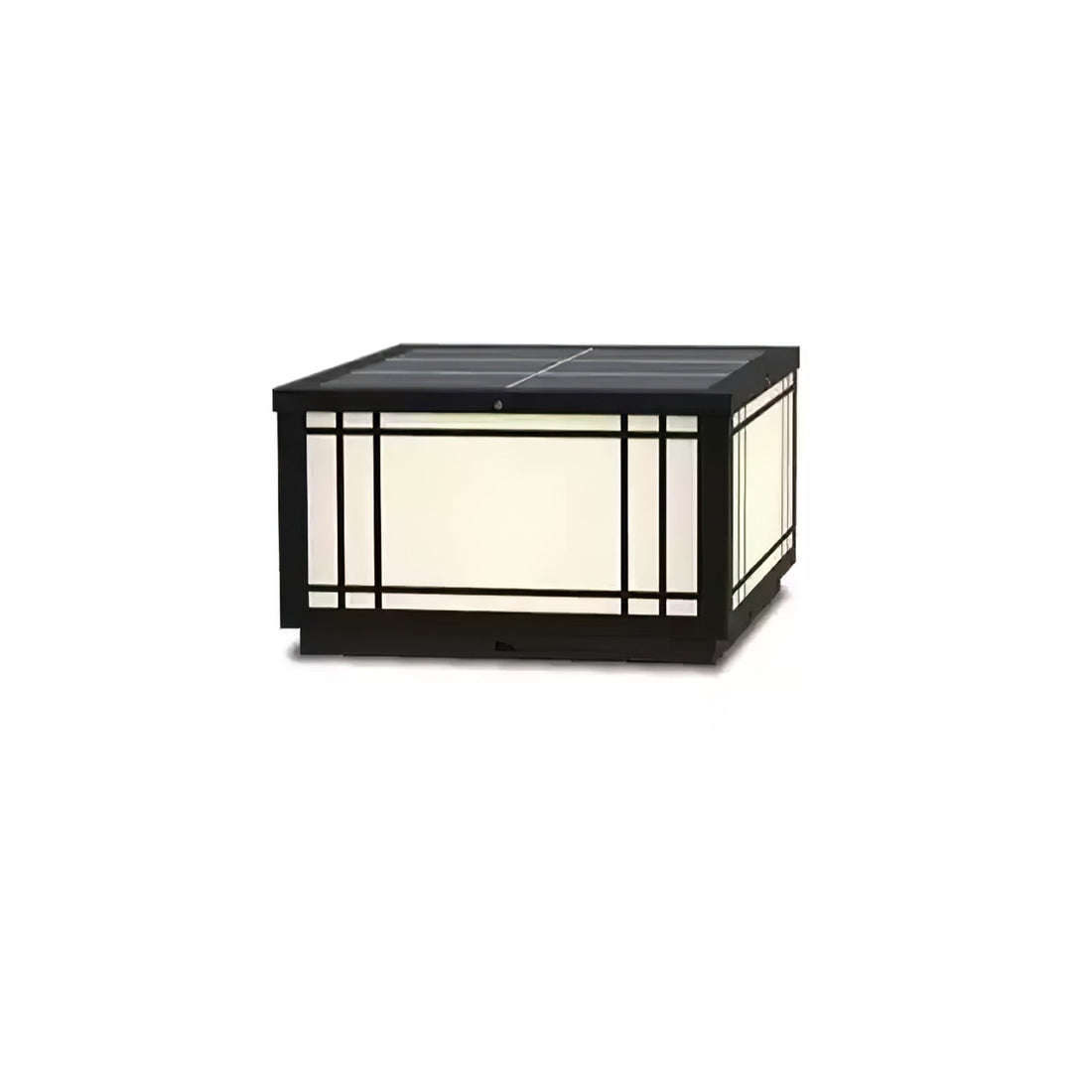Solar Cube Laterne Außenlampe - Moderne Garten &amp; Terrasse Ambientebeleuchtung