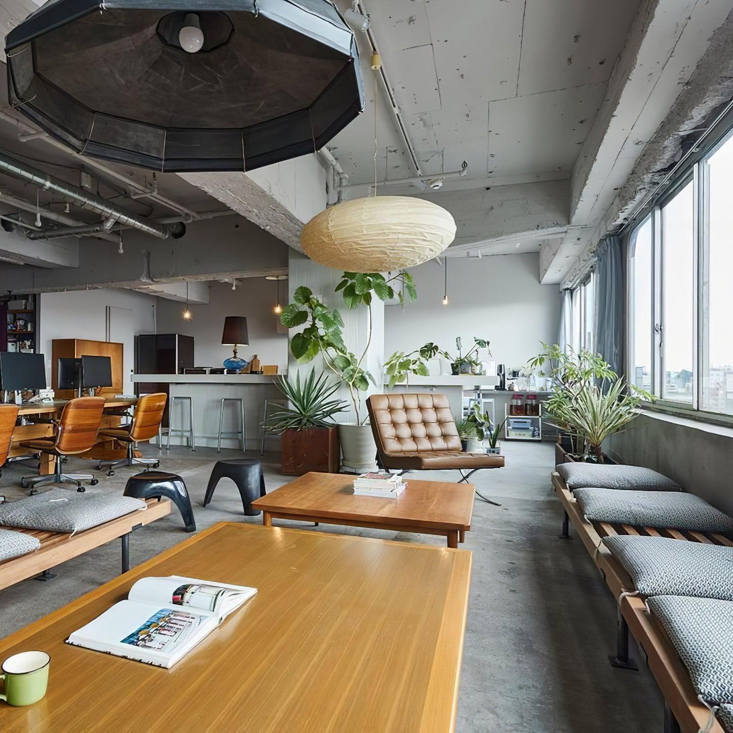 Mulberry Washi Pendant Lamp - Soft Handmade Light for Warm Home Decor