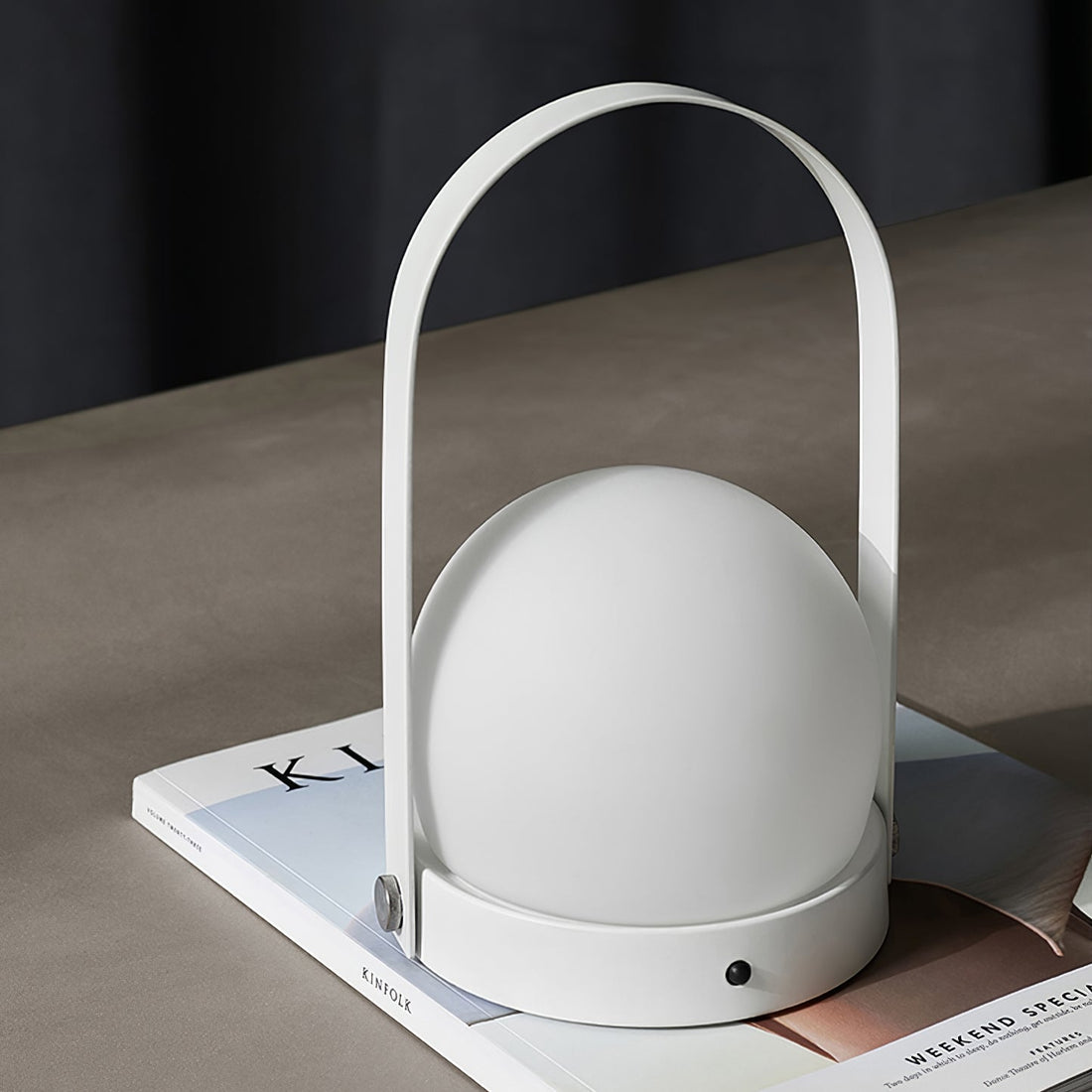 Tragbare Akku-Tischlampe – Moderne Lampe für Schreibtisch und Schlafzimmer
