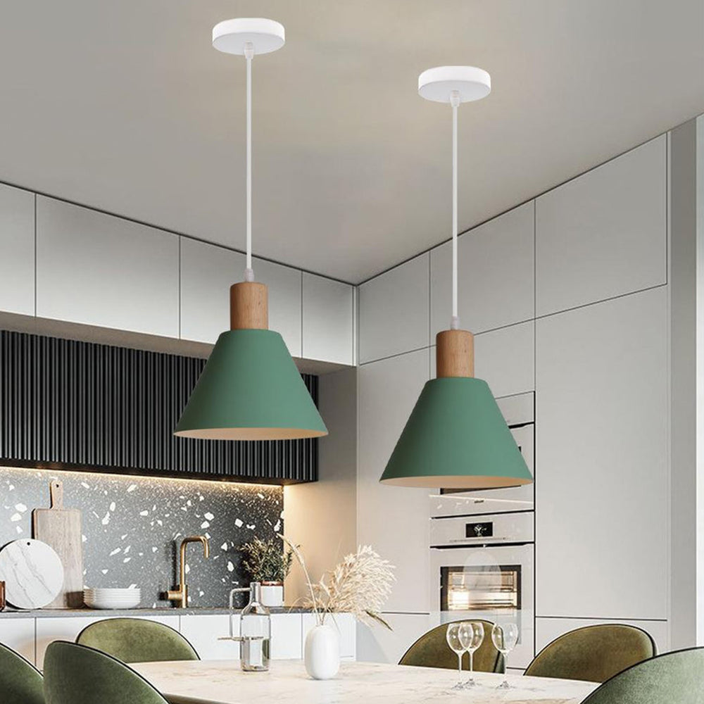 Iron Pendant Light - Contemporary Kitchen Island Lighting Industrial