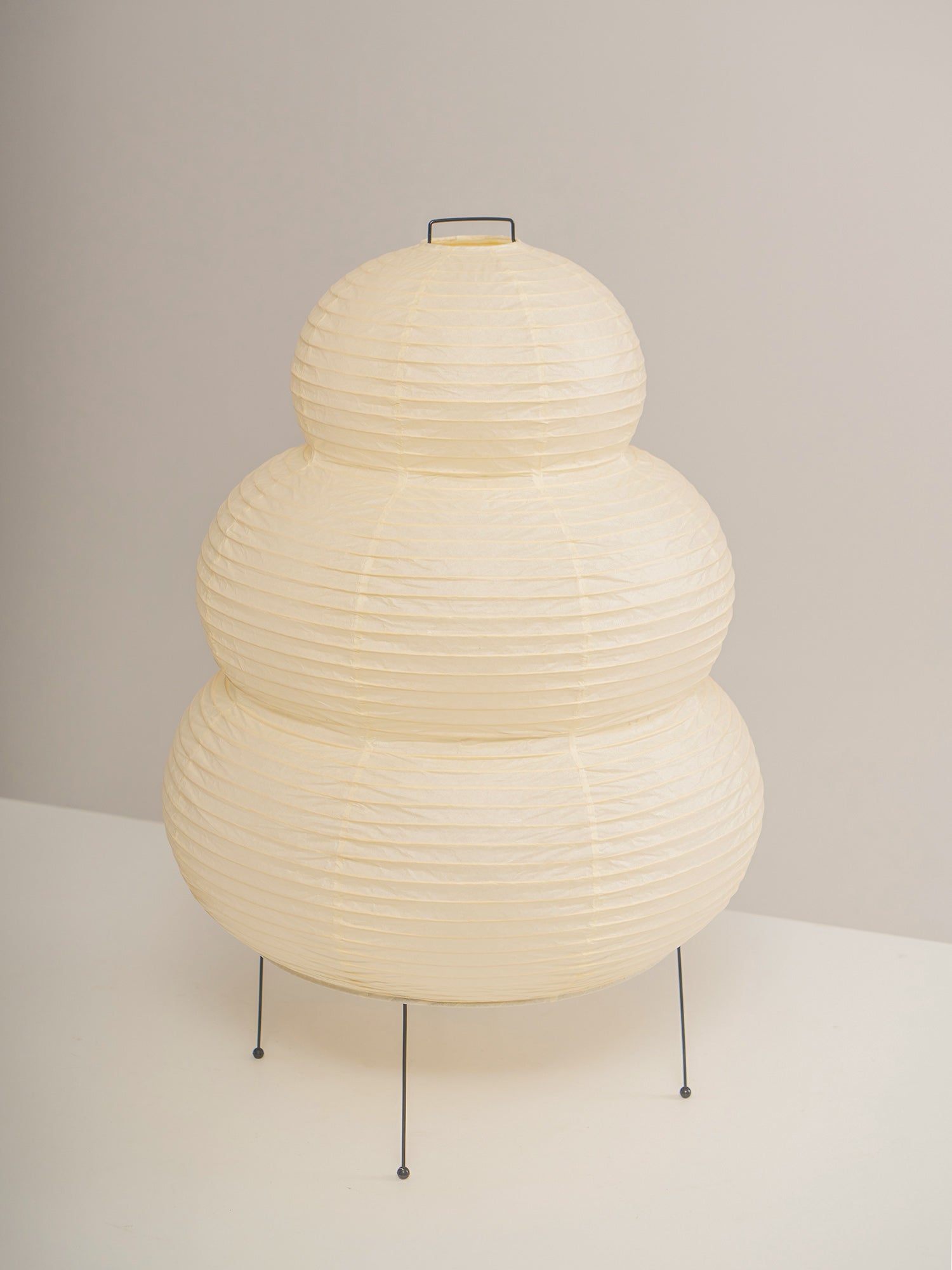 Japanese-Inspired Paper Table Lamp - Mulberry Paper Lamp for Bedroom