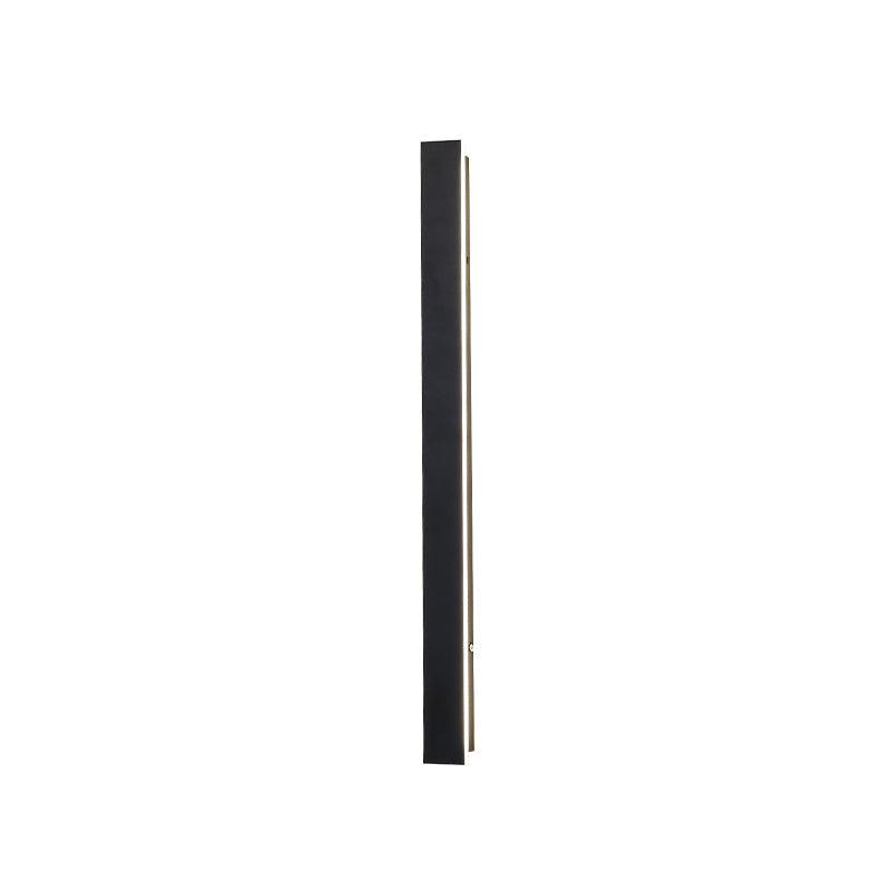 Long Strip Solar Outdoor Wall Sconce - LED Light for Front Porch