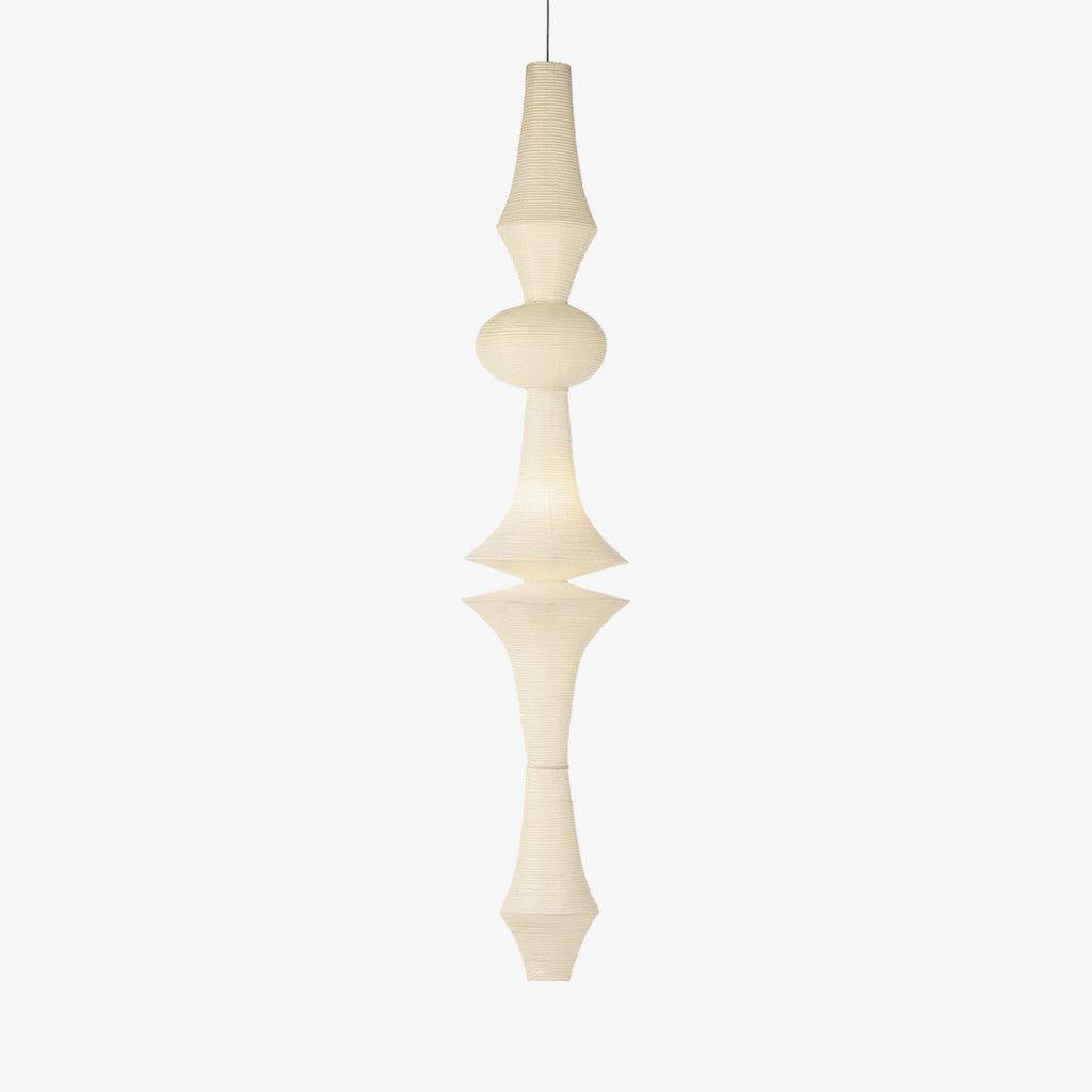 Washi-Papier-Pendelleuchte – Japanische handgefertigte Lampe für das Wohnzimmer