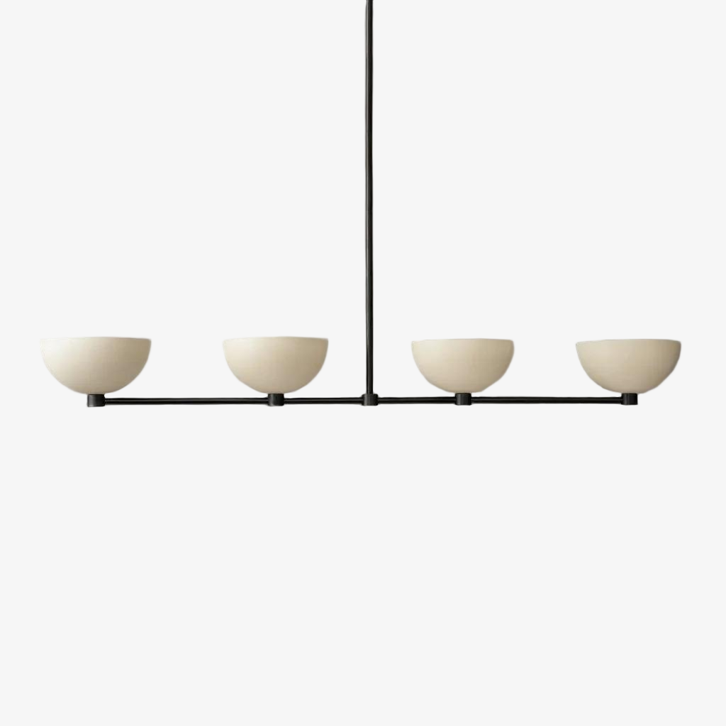 Metio Dome Elegant Chandelier Light - Decorative Ceiling Fixture for Home
