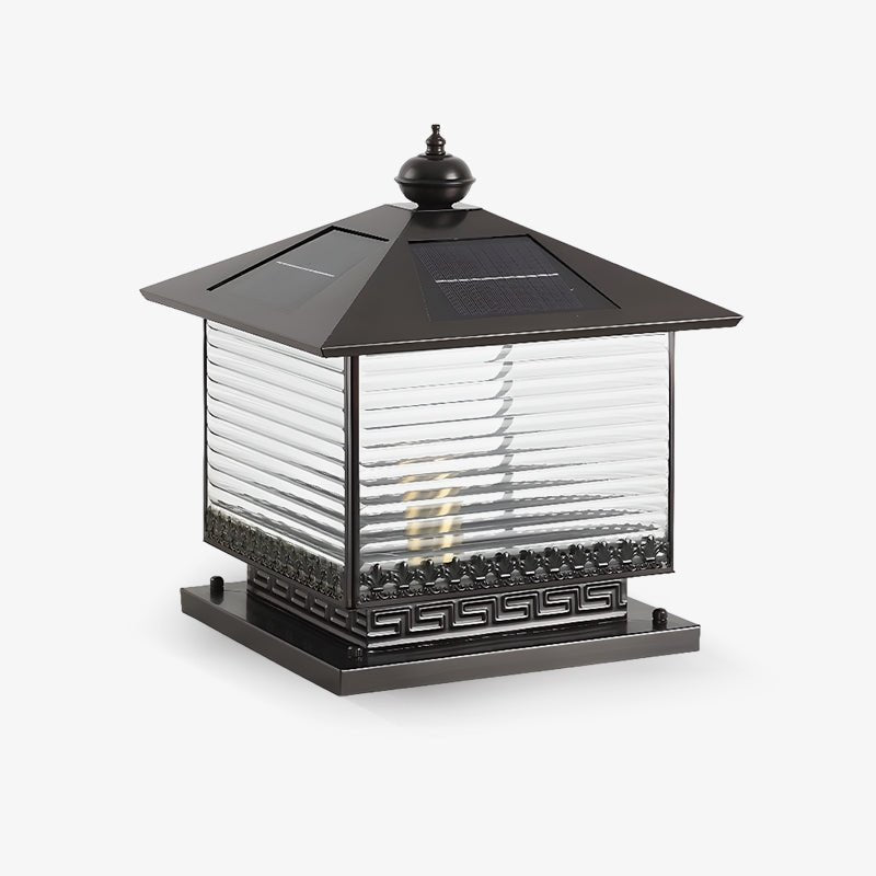 Solar-Pagodenlampe für den Außenbereich – Energiesparendes Licht für Garten &amp; Terrasse
