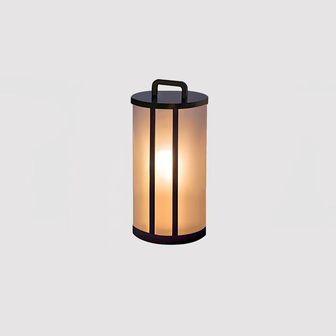 Runde Laterne Außenlampe - Acrylsäule Warmes Licht für den Gang