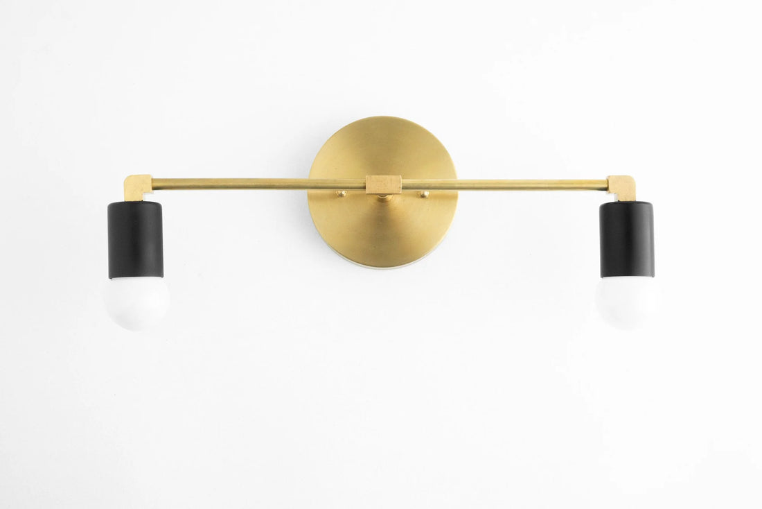 Mobilux Line industrial Bathroom Vanity Light - Minimalist Wall Sconce - Elegant Fixture