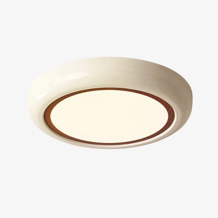 Main product view, Milky White and Orange Red ceiling lamp