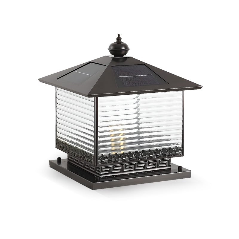 Solar-Pagodenlampe für den Außenbereich – Energiesparendes Licht für Garten &amp; Terrasse
