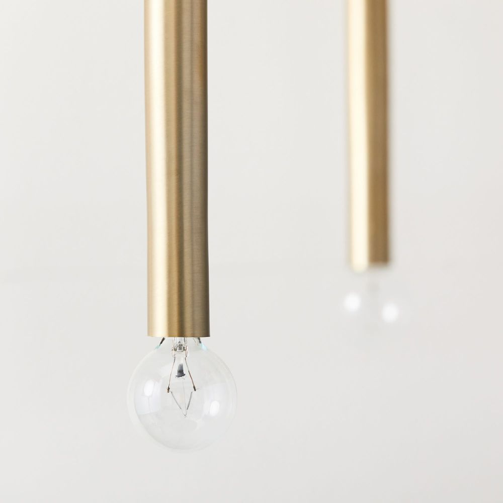 Borvia Rotatable Arm Chandelier - Modern Arc Metal Lamp for Living Room