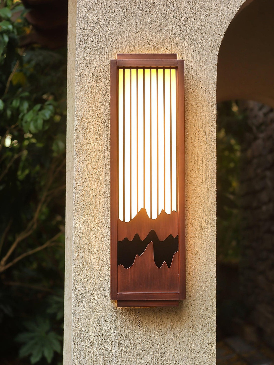 Fashion Stainless Steel Wall Light - Square Lamp for Patios