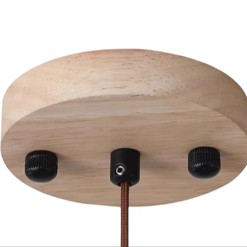 Travertine Flying Saucer Natural Pendant Light