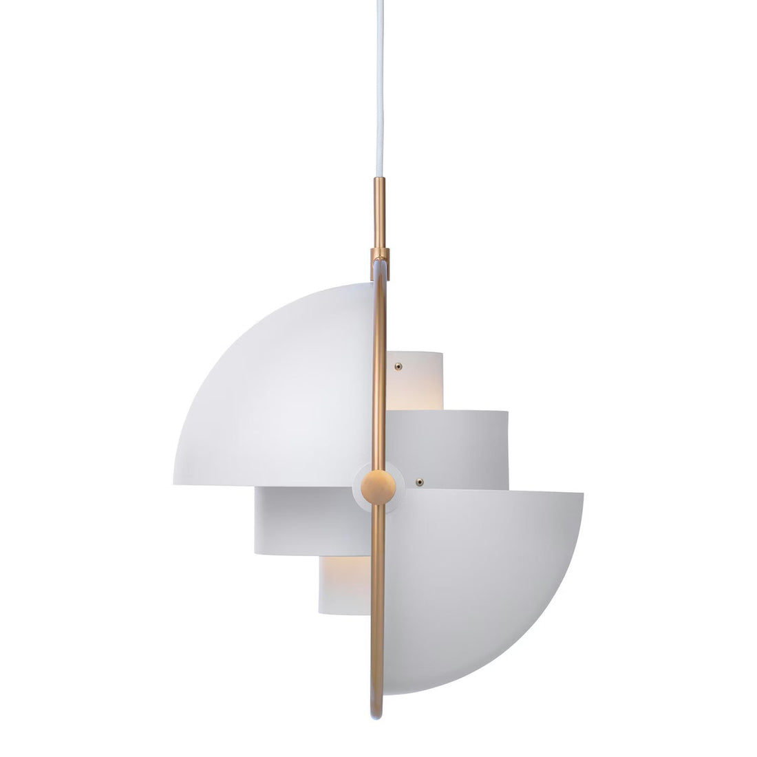 Multiva Sculptural Pendant Light – Adjustable Chandelier in Danish Modern Style for Dining Areas N18