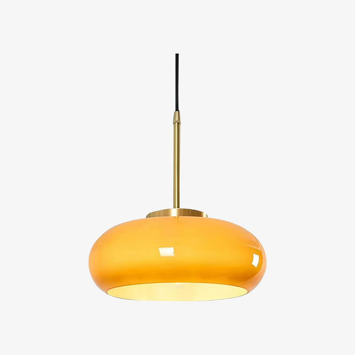 Havelo Round Glass Pendant Light - Bauhaus Pendant Light for Home N51