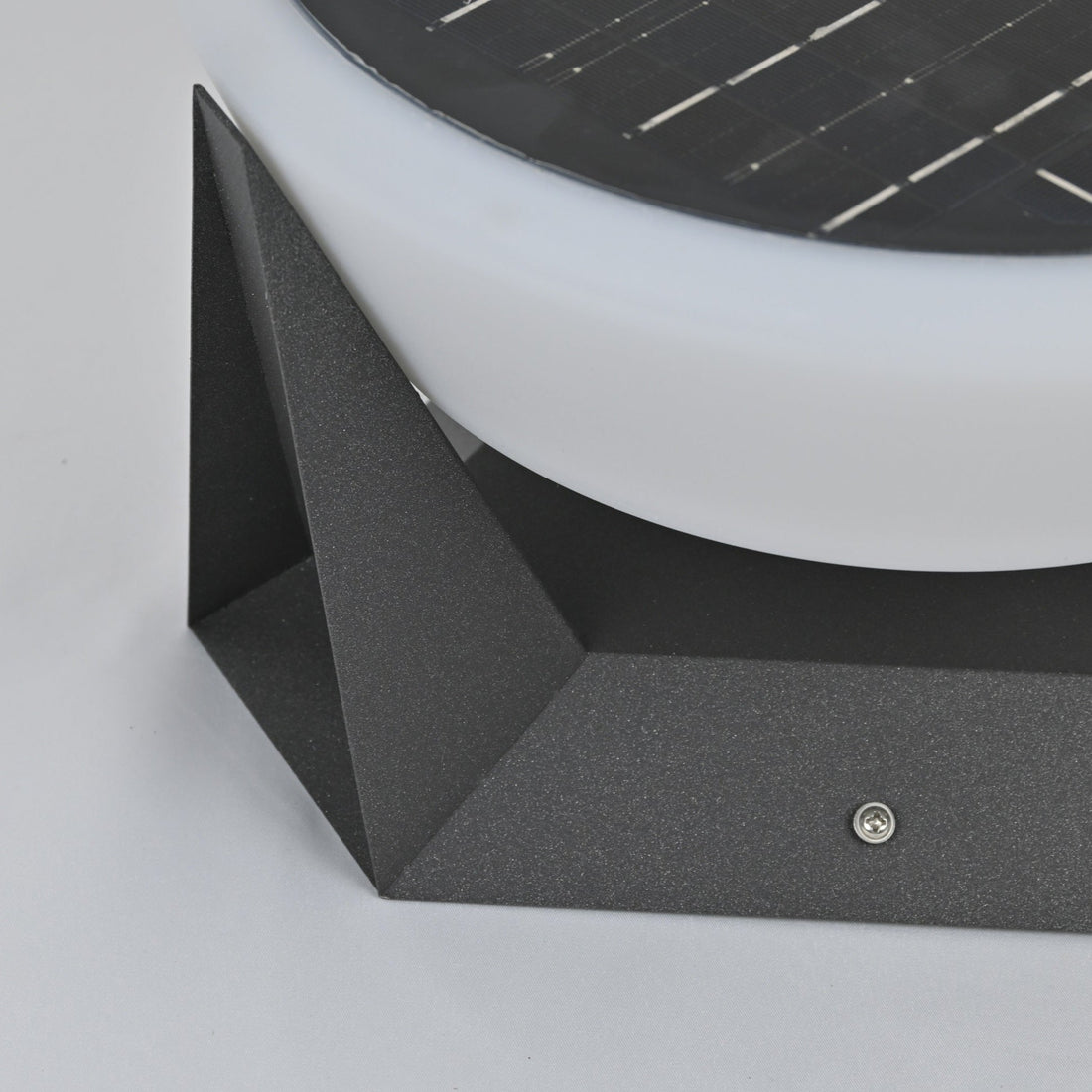 Solar Außenleuchte - Moderne geometrische LED Lampe für Garten &amp; Terrasse