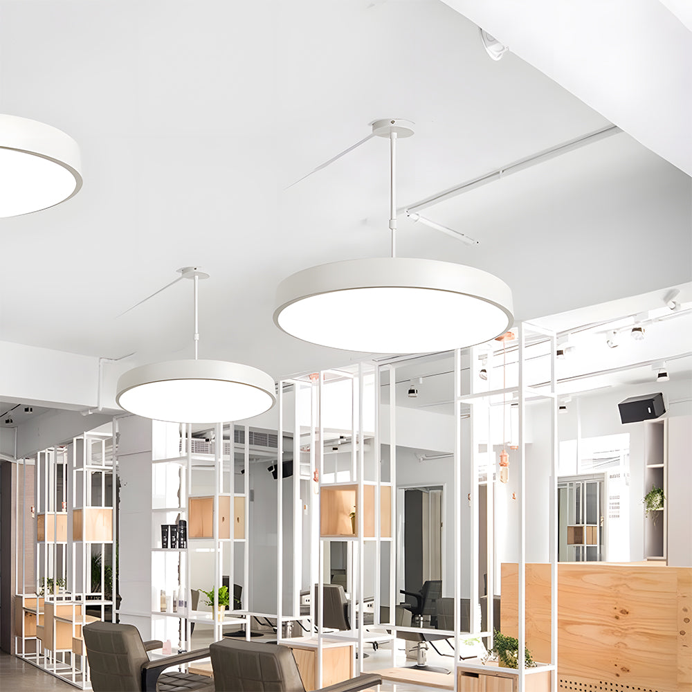 Macaron Disc Pendant Light - Modern Acrylic Kitchen Island Lighting
