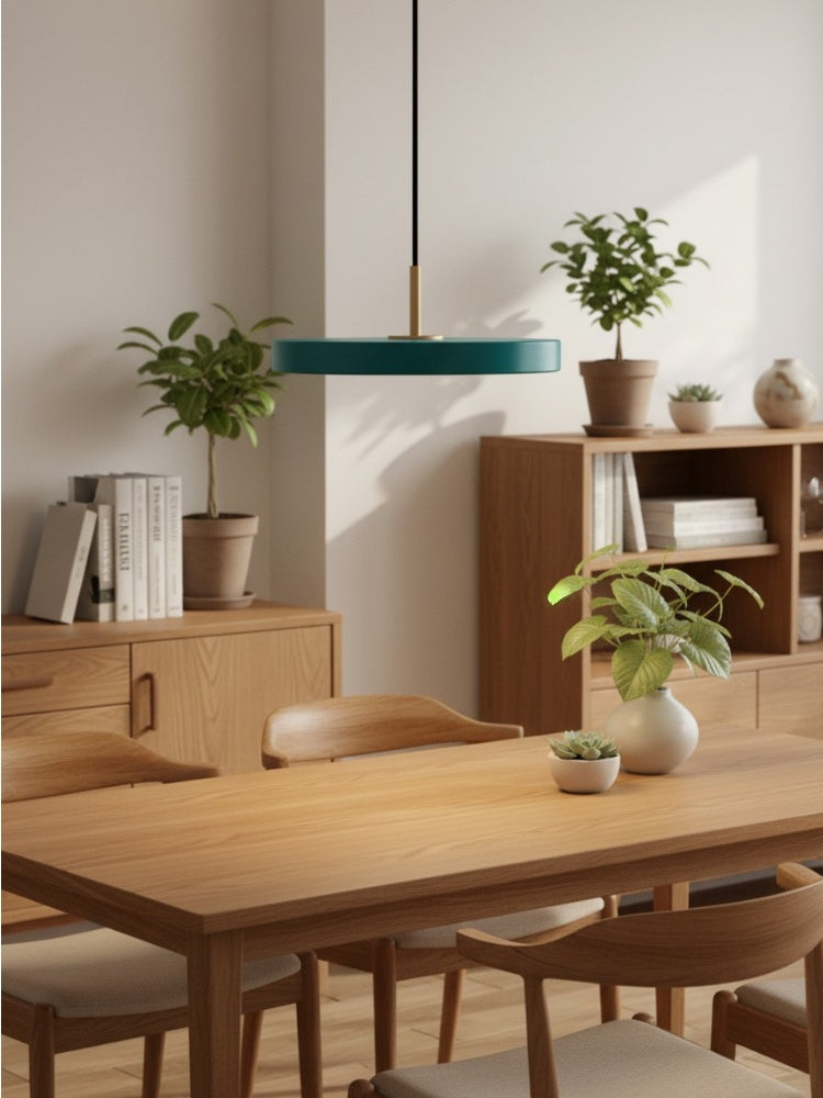 Asteria Minimalist Metal and Acrylic LED Pendant Light