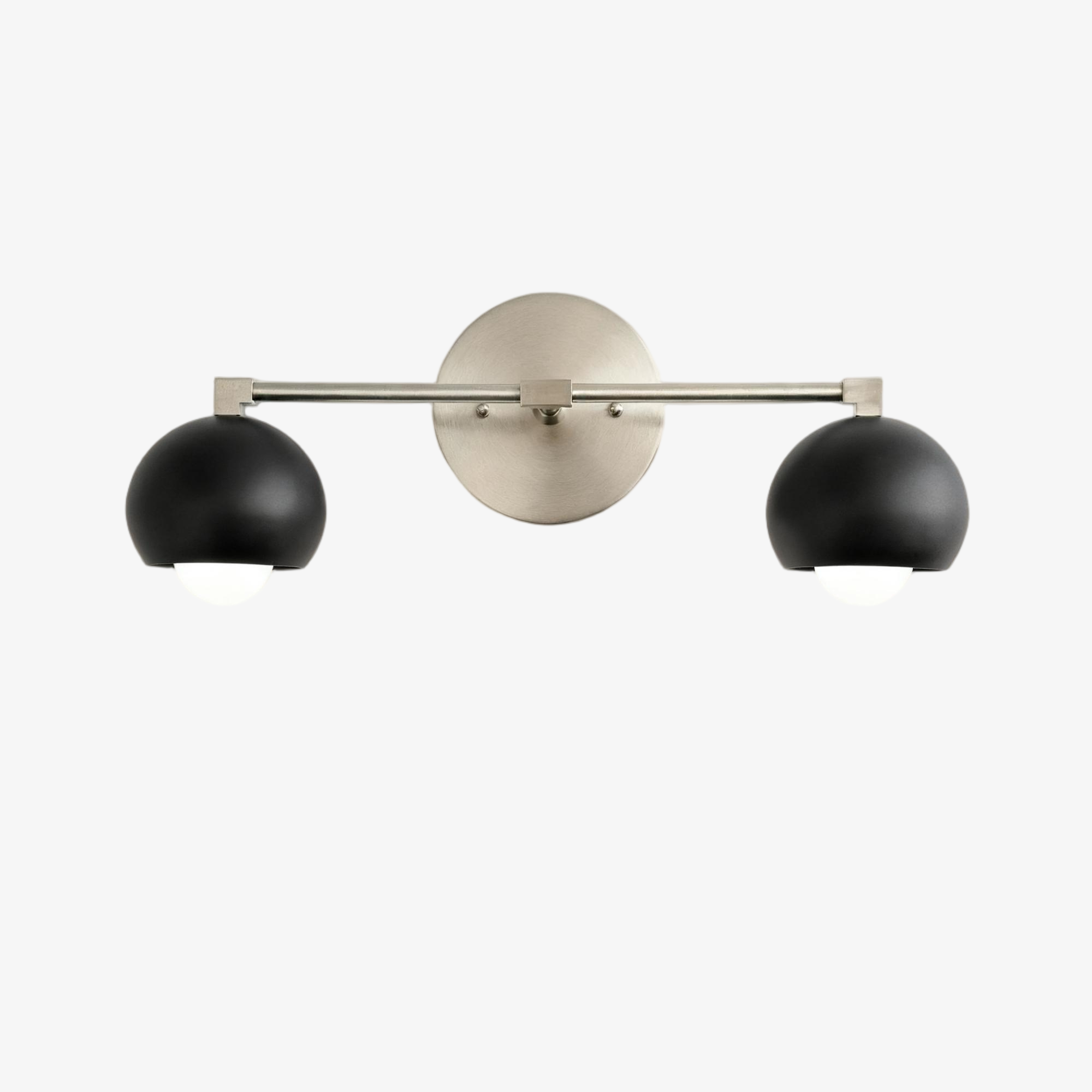 Metio Dome Decorative Vanity Light - Classic Orb Shade Bathroom Wall Lamp