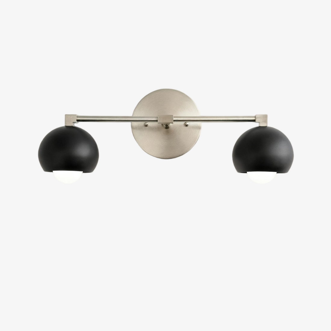 Metio Dome Decorative Vanity Light - Classic Orb Shade Bathroom Wall Lamp