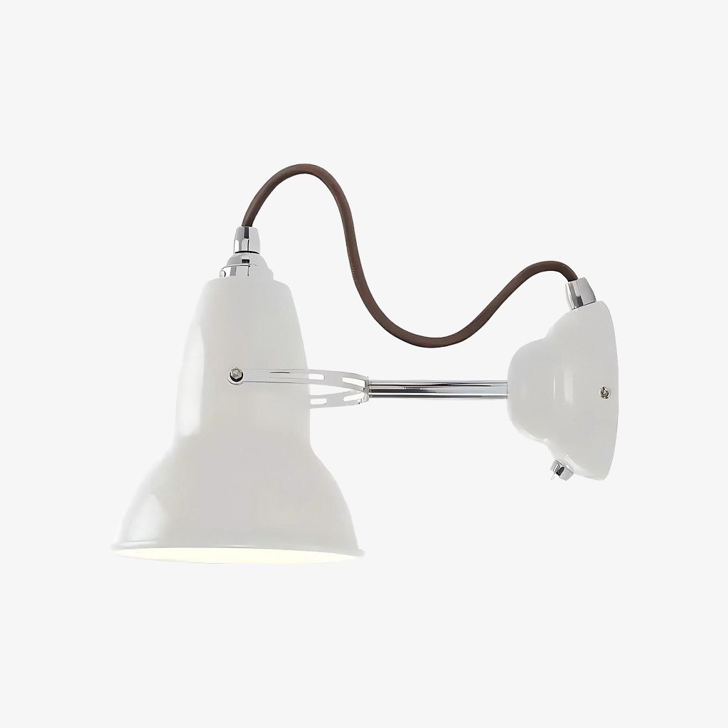 Modryx Industrial Metal Wall Light - Retro-Inspired Adjustable Arm Wall Lamp For Bedside & Reading