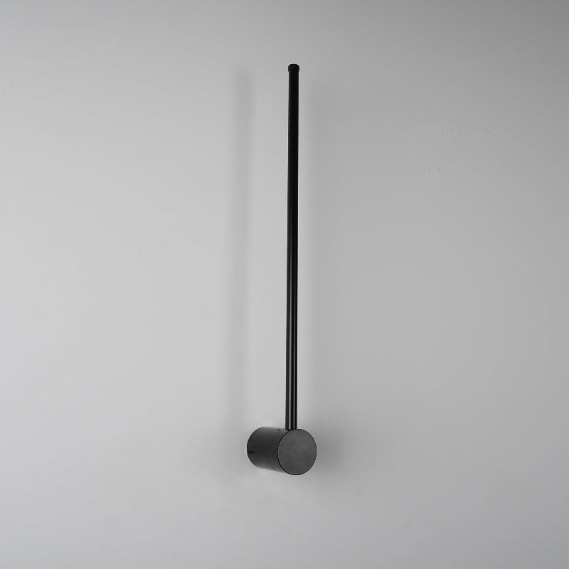 Tube Schwarze lineare drehbare Wandleuchte