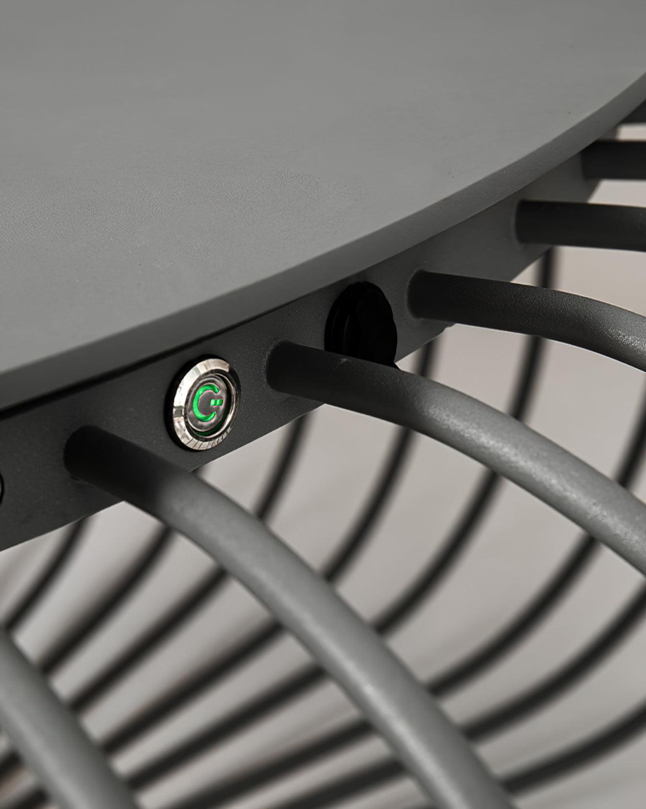 Meridiano Tischleuchte – Wiederaufladbares LED-Licht für Terrasse &amp; Garten