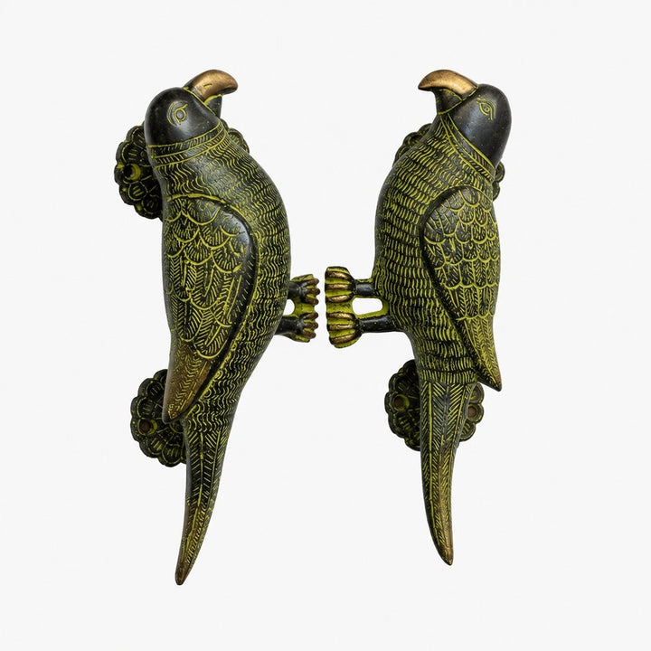 Handcrafted Brass Animal Door Handles 49
