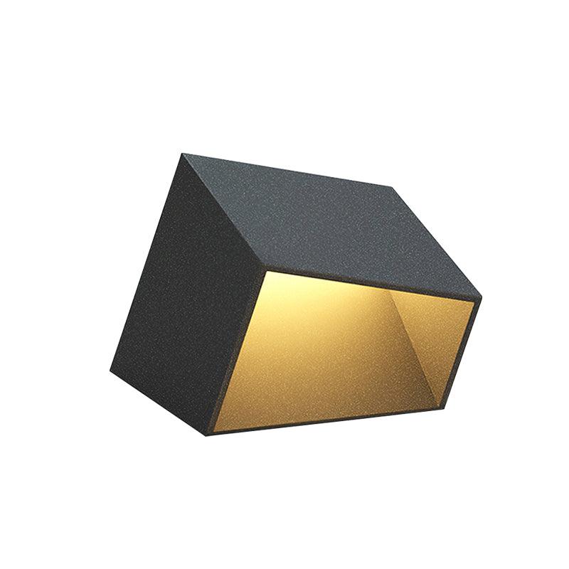 Cube Outdoor LED Lamp - Modern Weatherproof Light for Garden & Patio