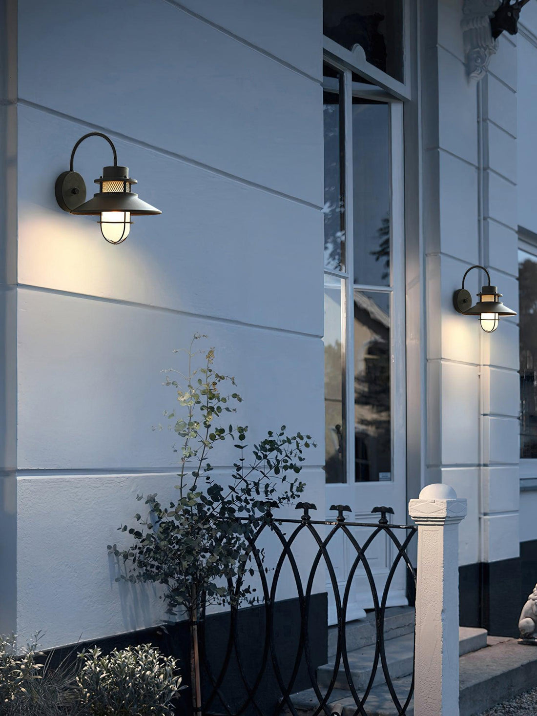Outdoor Wall Lamp - Industrial Decor Wall Lamp Great for Patio/Porch