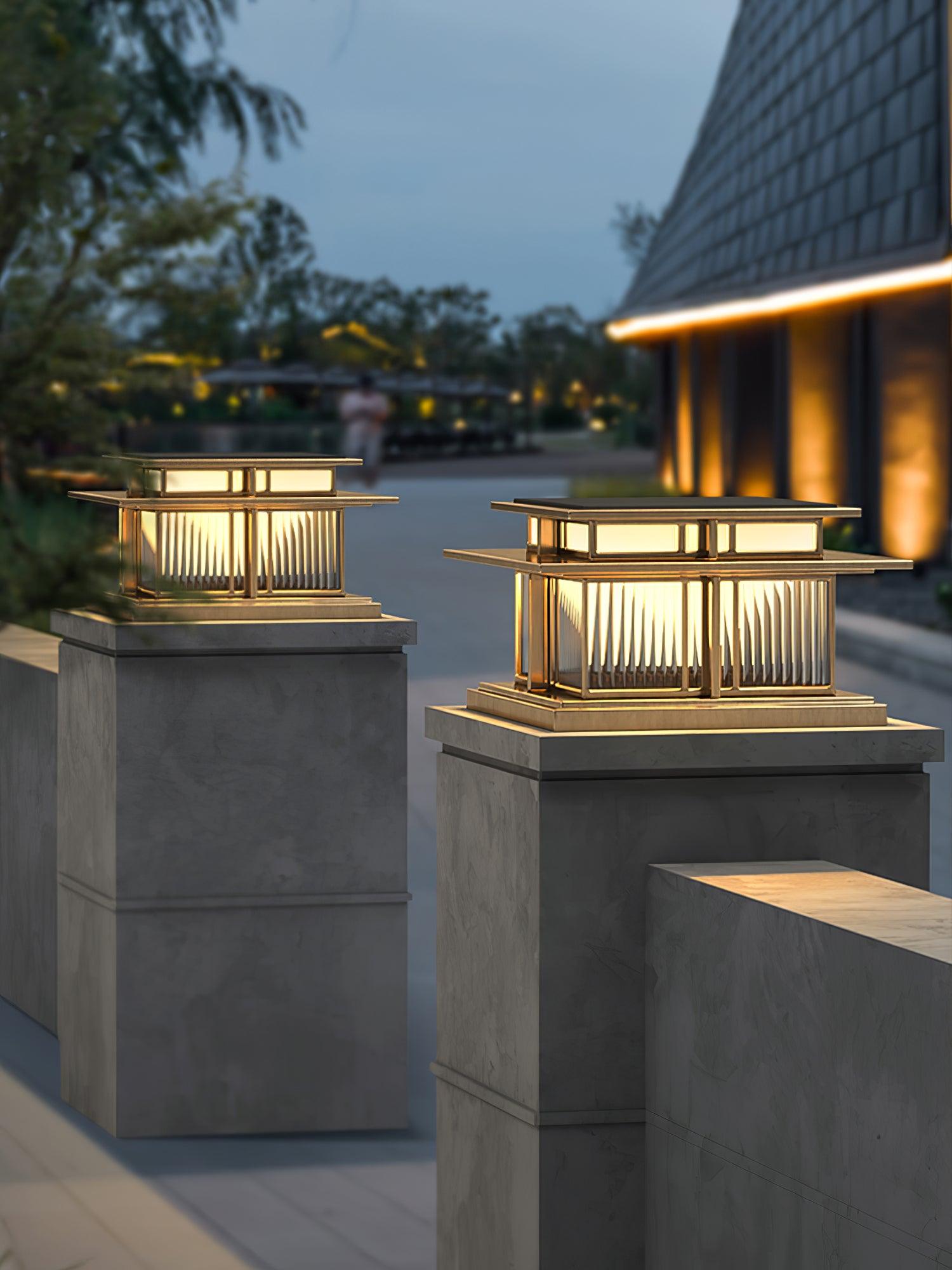 Pillar Outdoor Light - Durable Garden Lamp for Patio & Pathway