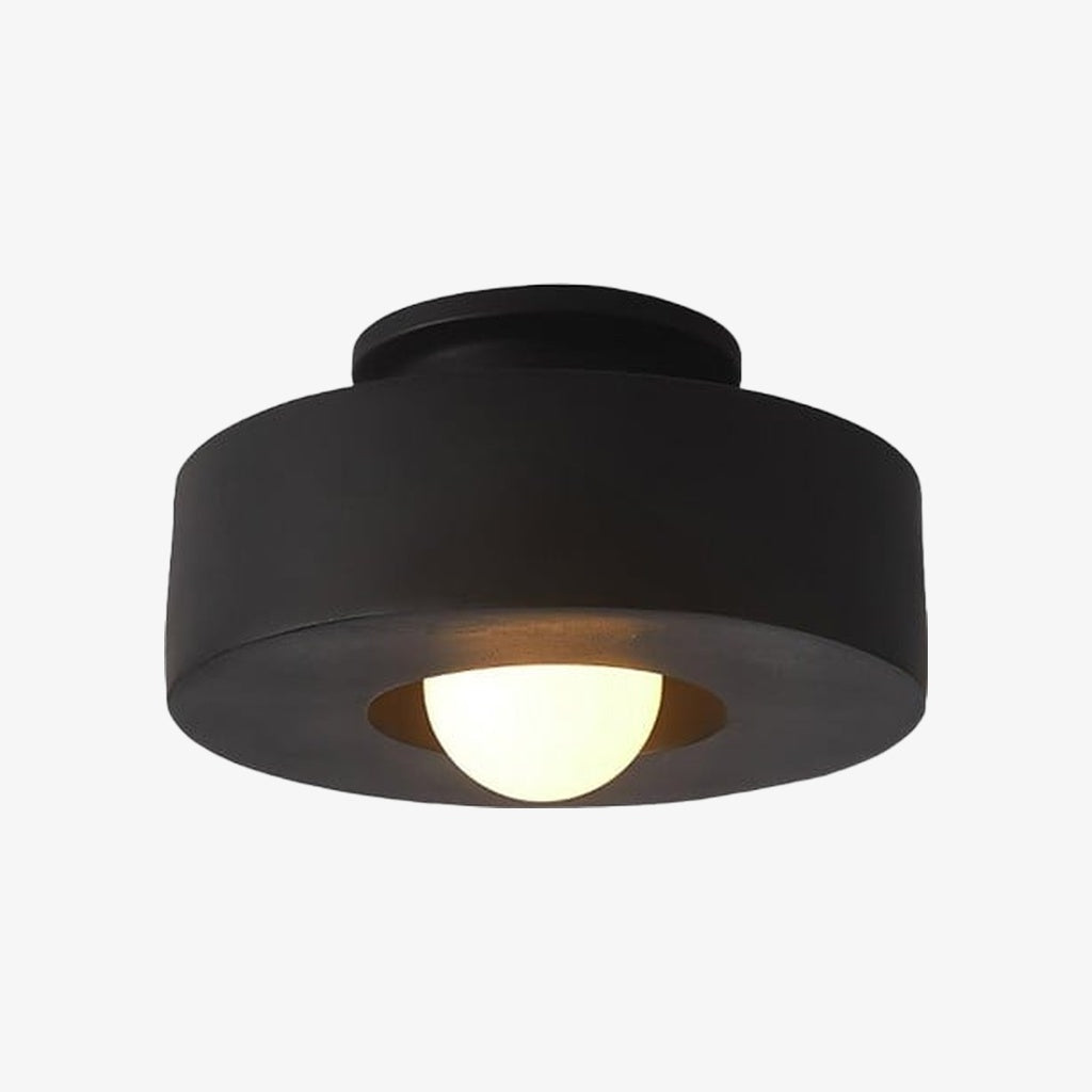 Nordyra Nordic Round Disc Ceiling Lamp – Minimalist Modern Lighting for Living Spaces N57