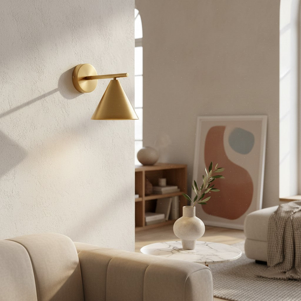 Oricone Modern Adjustable Arm Wall Light – Minimalist Metal Design for Home Interiors