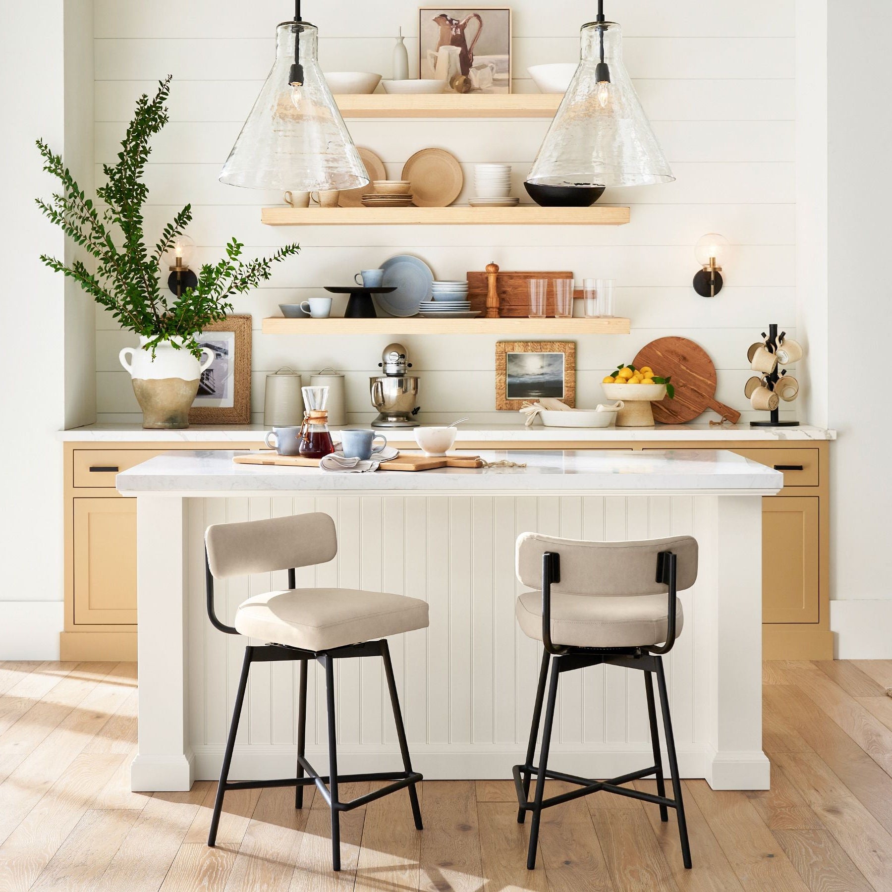 Glavira Recycled Glass Pendant Collection - Modern Kitchen Lighting