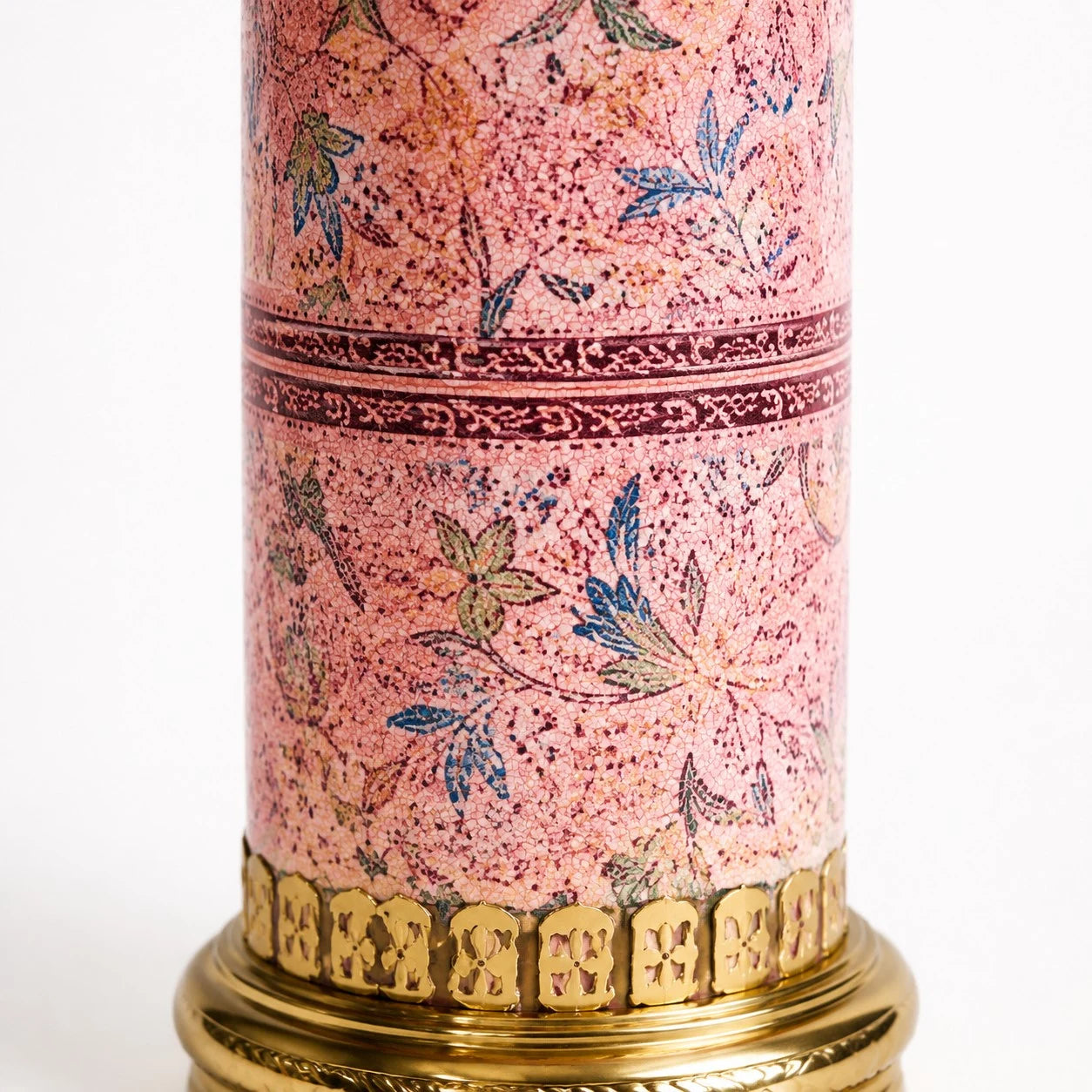 Floral Ceramic Table Lamp