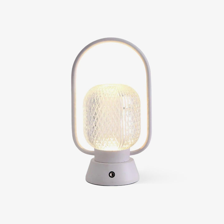 Wiederaufladbare Tischlampe – Tragbares LED-Licht mit Griff für Haus &amp; Garten