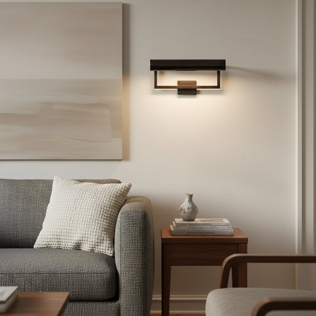 Aurix Picture Light – Sleek Slim Design Wall Lamp Metal Finish for Living Rooms & Galleries