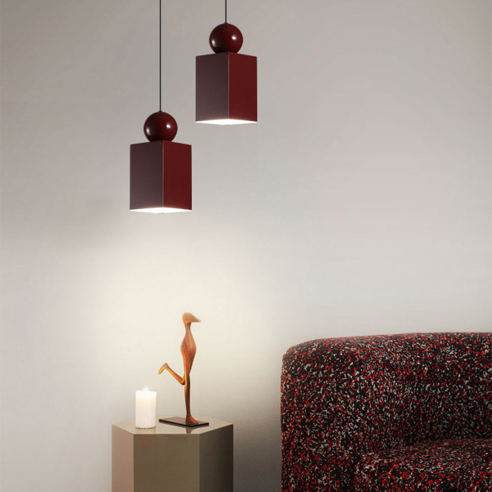 Creative Cone Pendant Light - Unique Adjustable Lighting for Bedroom